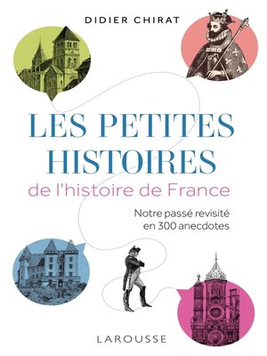 cover image of Les petites histoires de l'Histoire de France